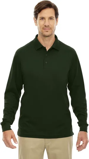 Ash City Core 365 Mens Pinnacle Performance Long Sleeve Pique Polos (88192)