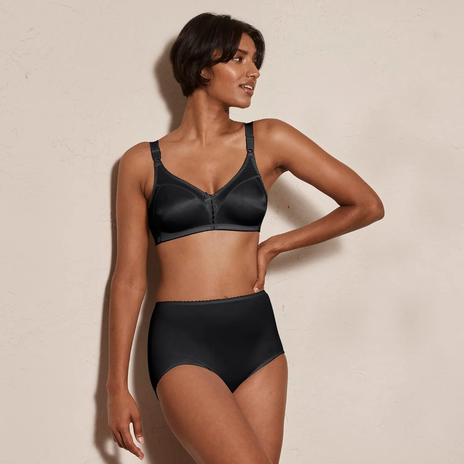 Bali Women's Double Support Wireless Bra, Comfortsoft Full-coverage Wirefree Bra, Df3820