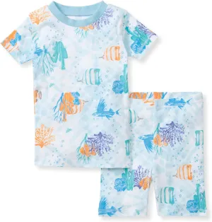 Burt's Bees Baby Baby Boys' Pajamas, Tee and Pant 2-Piece Pj Set, 100% Organic Cotton