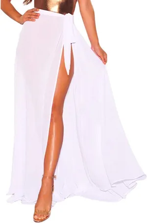 CARDYDONY Women's Swimsuit Cover Up Sarong Bikini Swimwear Beach Cover-Ups Wrap Skirt