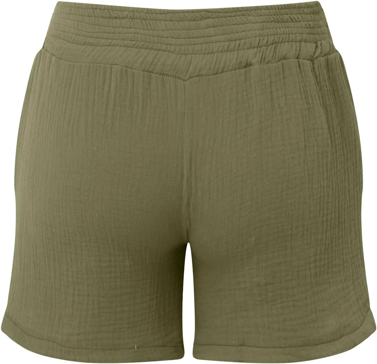 Cotton Linen Shorts for Women Summer Casual High Waisted Wide Leg Beach Shorts Drawstring Comfy Pull On Short Pants