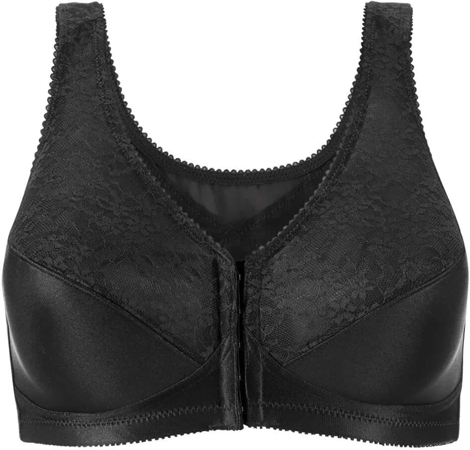 Exquisite Form 5100565 FULLY Lace Wireless Back & Posture Support Bra with Front Closure