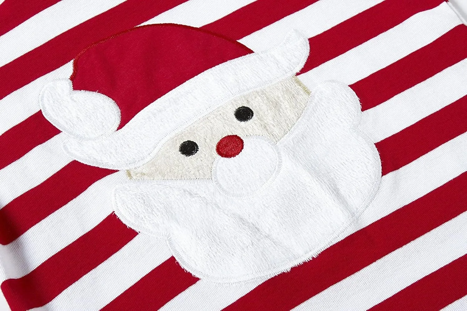 Family Feeling Striped Boys Girls 2 Piece Christmas Pajamas Set 100% Cotton Pjs