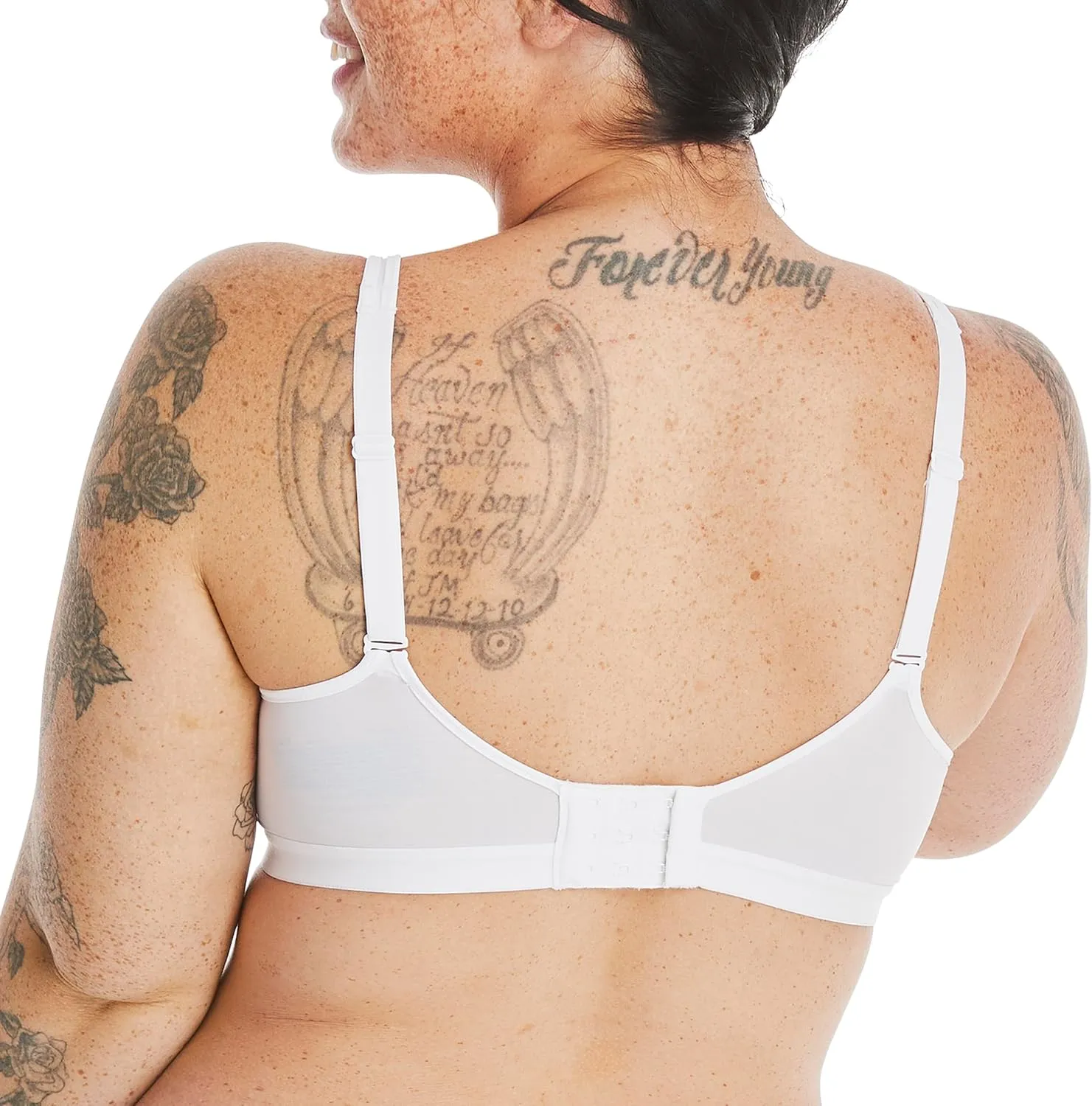 Hanes Women's X-Temp Wireless Bra, Cooling Mesh T-Shirt Bra, ComfortFlex Fit Wirefree Bra