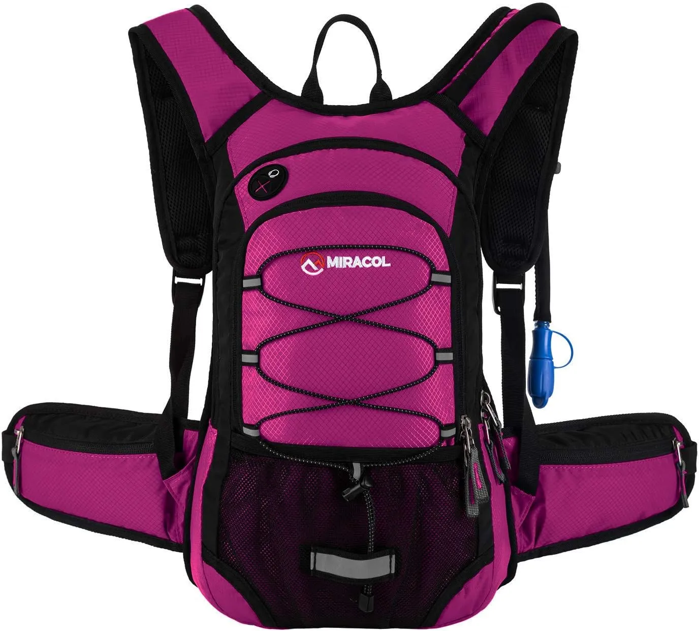 Hydration Pack Hiking Water Backpack - Miracol Insulated Water Bag with 2L Bladder