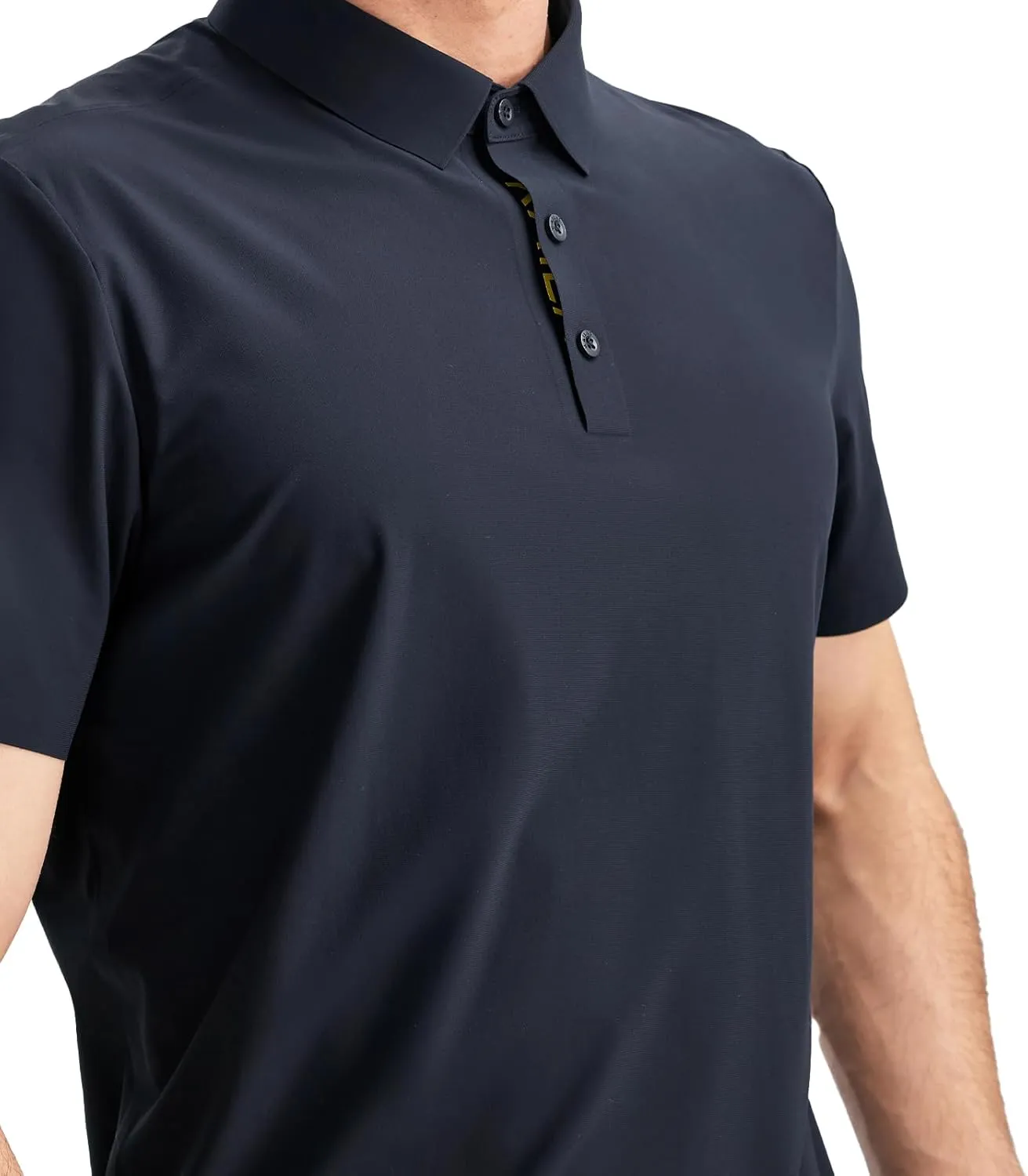 KAILAS Men's UPF 50  UV Sun Protection Short Sleeve Polo Shirts in Classic Fit