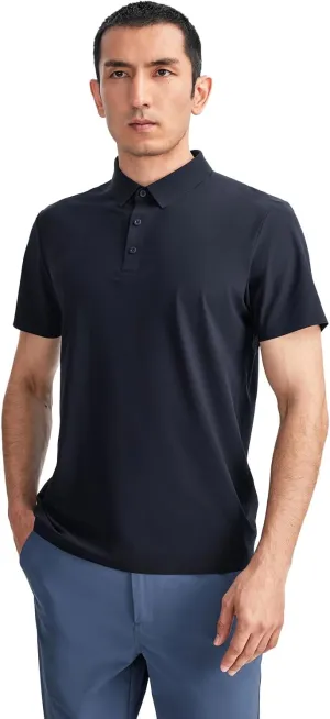 KAILAS Men's UPF 50  UV Sun Protection Short Sleeve Polo Shirts in Classic Fit