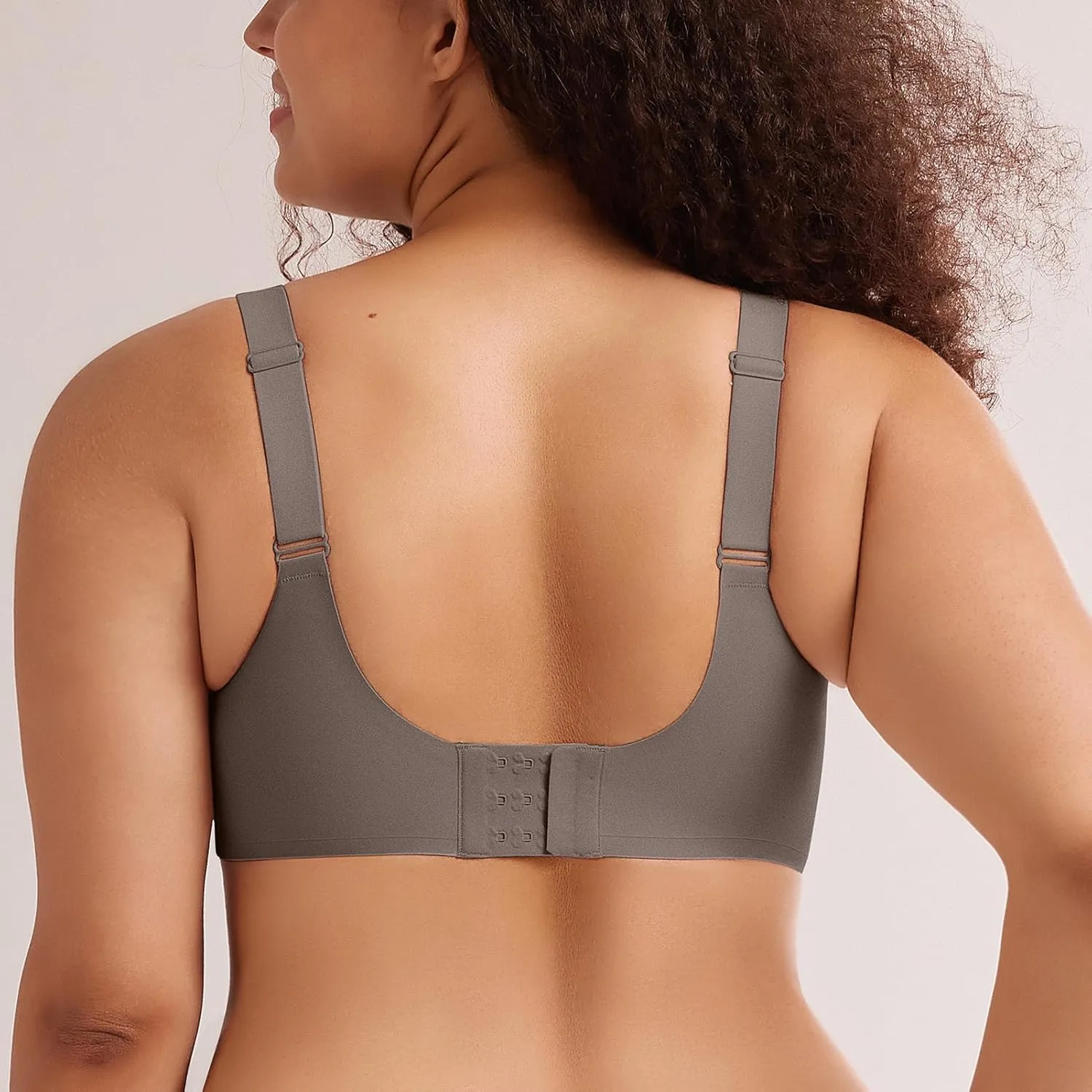 Lace V Seamless Bras for Women No Underwire Bralettes Push Up Wireless Supportive Full Coverage Everyday Bras
