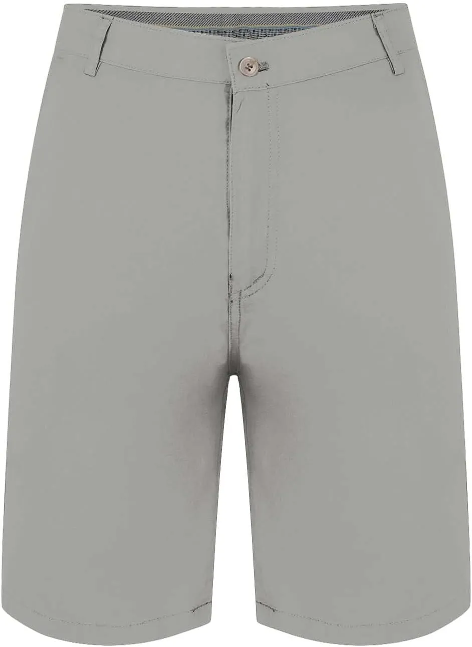 Men's Casual Shorts 7" Cotton Athletic Running Shorts Straight Wide Leg Elastic Waist Drawstring Workout Sweat