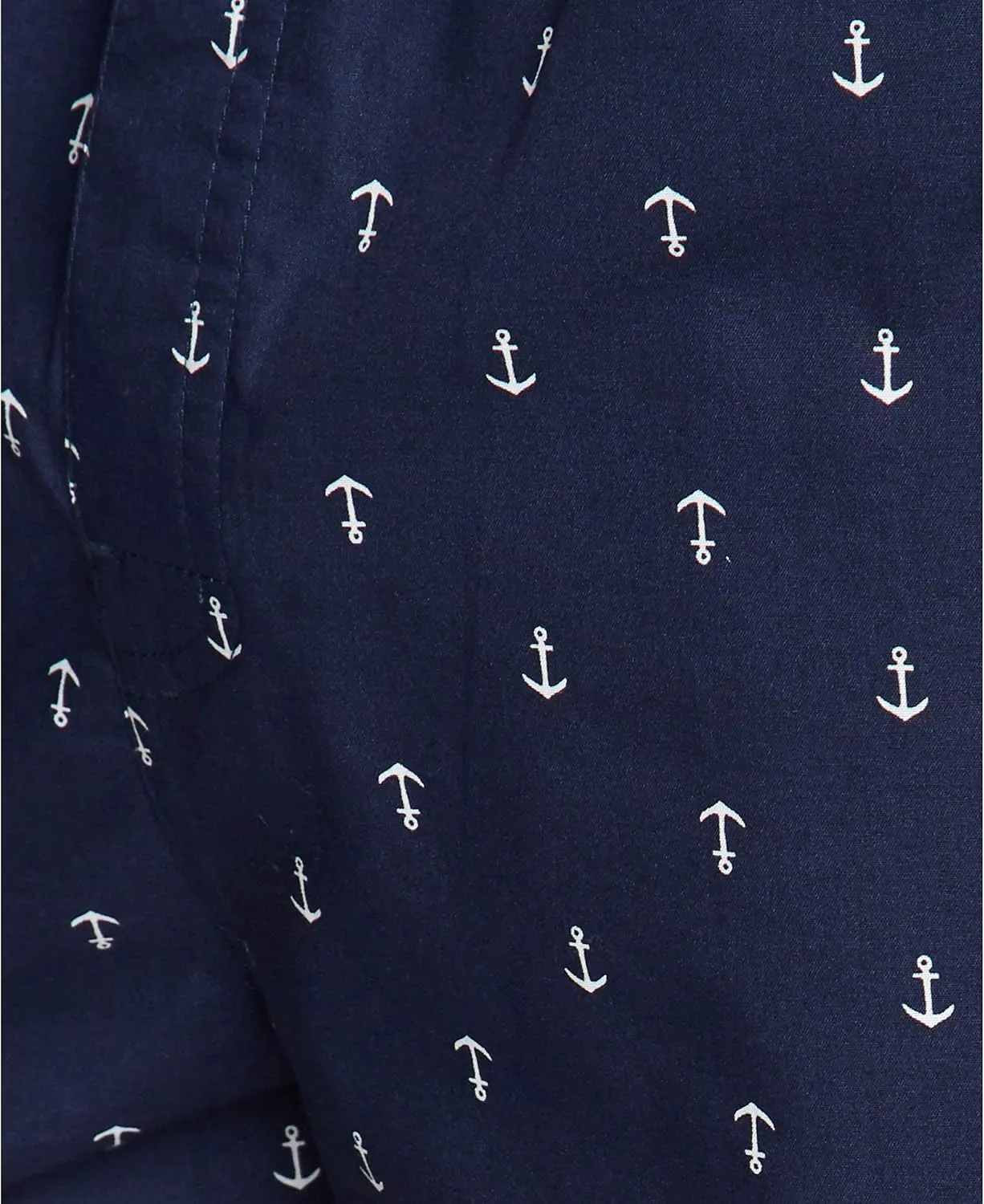 Nautica Men's Soft Woven 100% Cotton Elastic Waistband Sleep Pajama Short