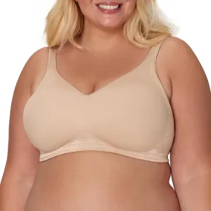 Playtex Women's Smoothing Wireless Bra, 18 Hour Plus-Size T-Shirt Bras Available, No Show, 4049
