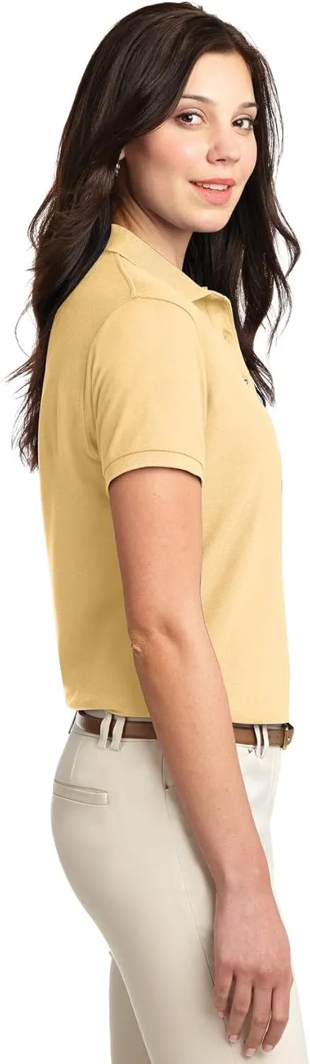 Port Authority Ladies Silk Touch Polo