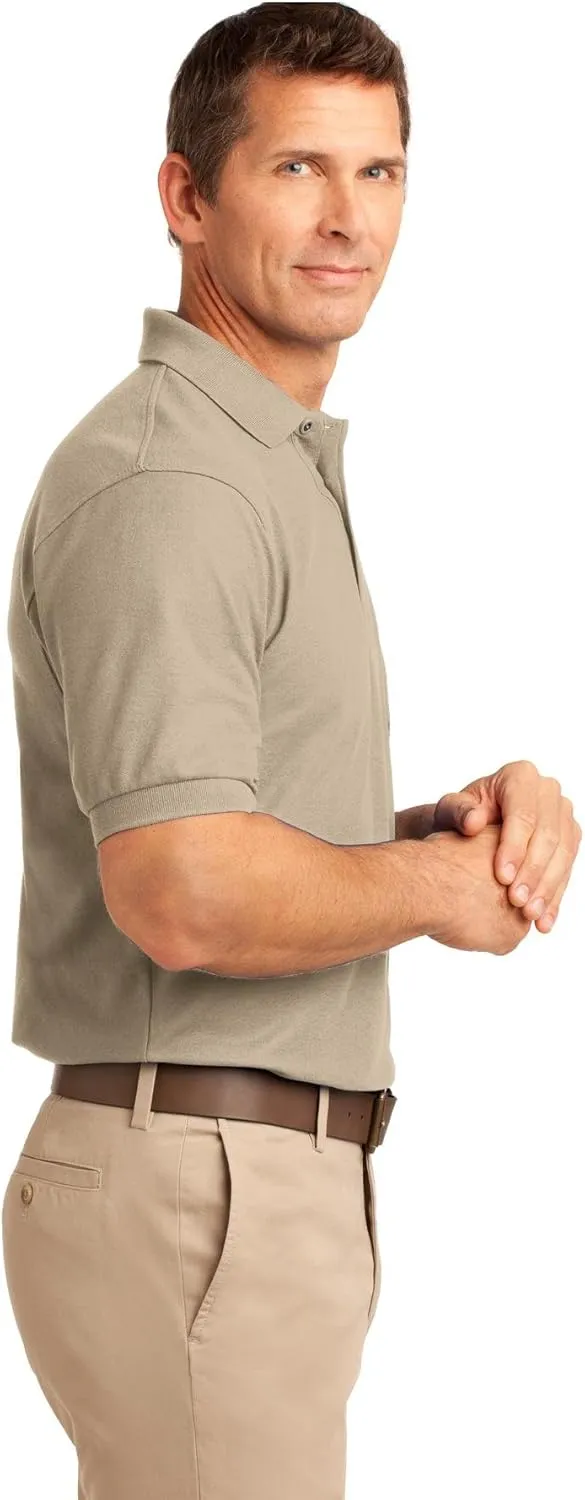 Port Authority Silk Touch Polo with Pocket