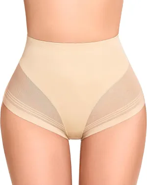 SIMIYA Tummy Control Shapewear for Women High Waist Trainer Shaping Underwear Panties Stomach Compression Body Shaper Girdle