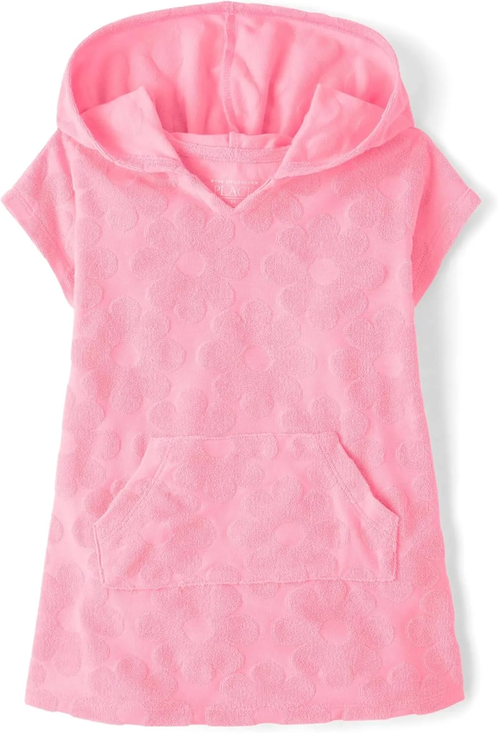 The Children's Place Girls' and Toddler Hooded Swim Coverup
