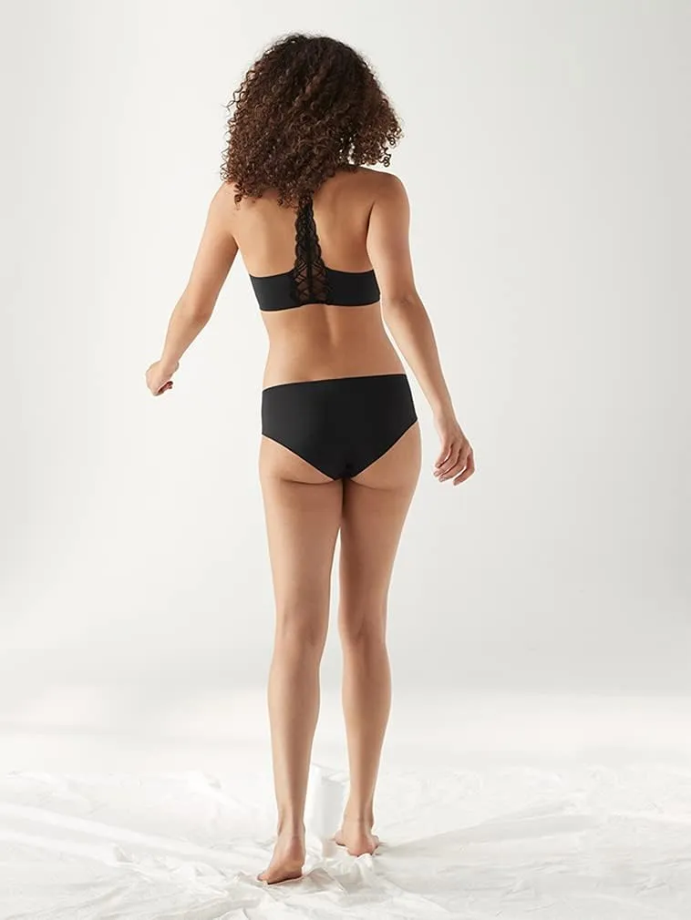 True & Co Women's True Body Triangle Lace Racerback Bra