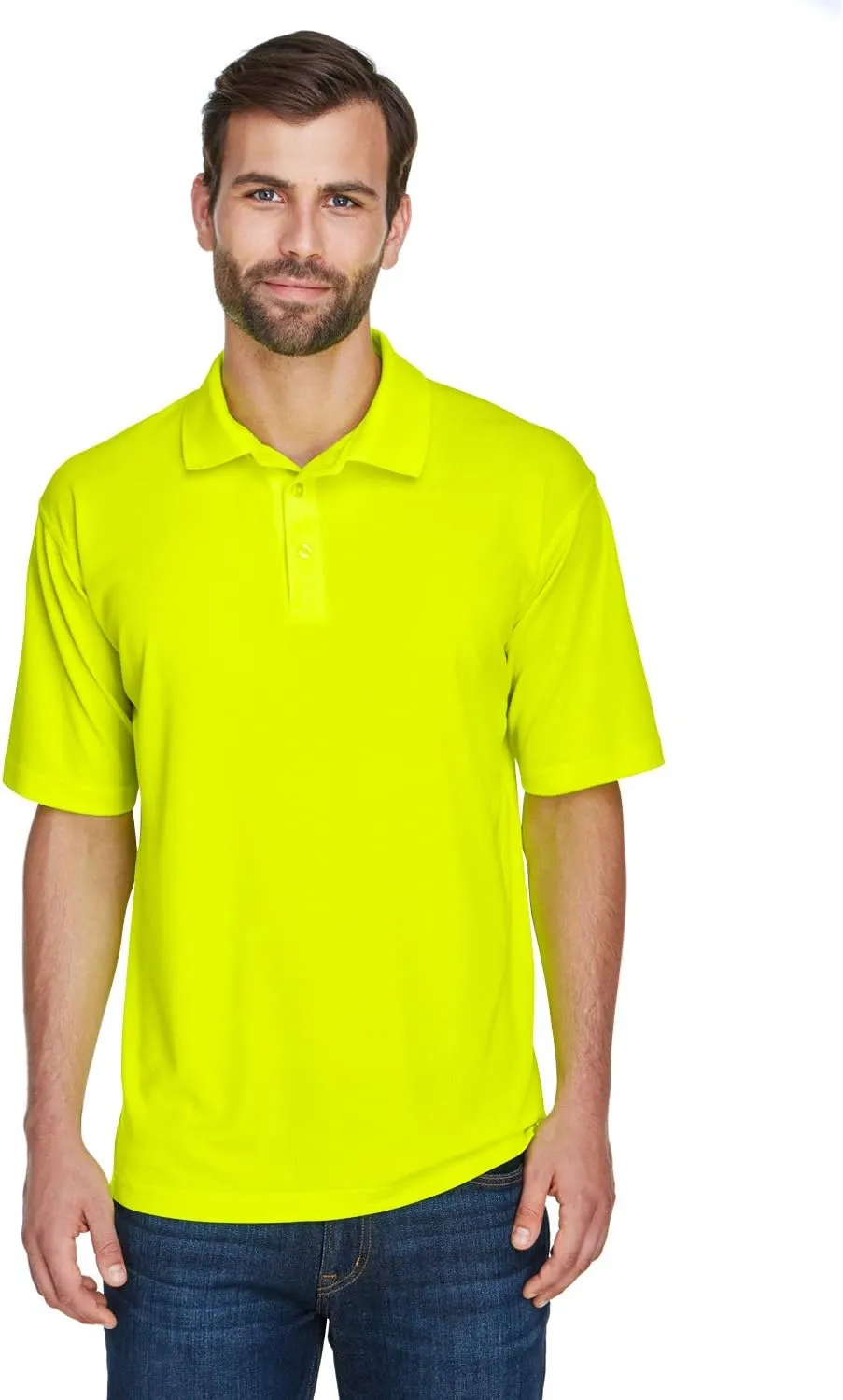 UltraClub Mens Cool & Dry Mesh Piqu Polo (8210)