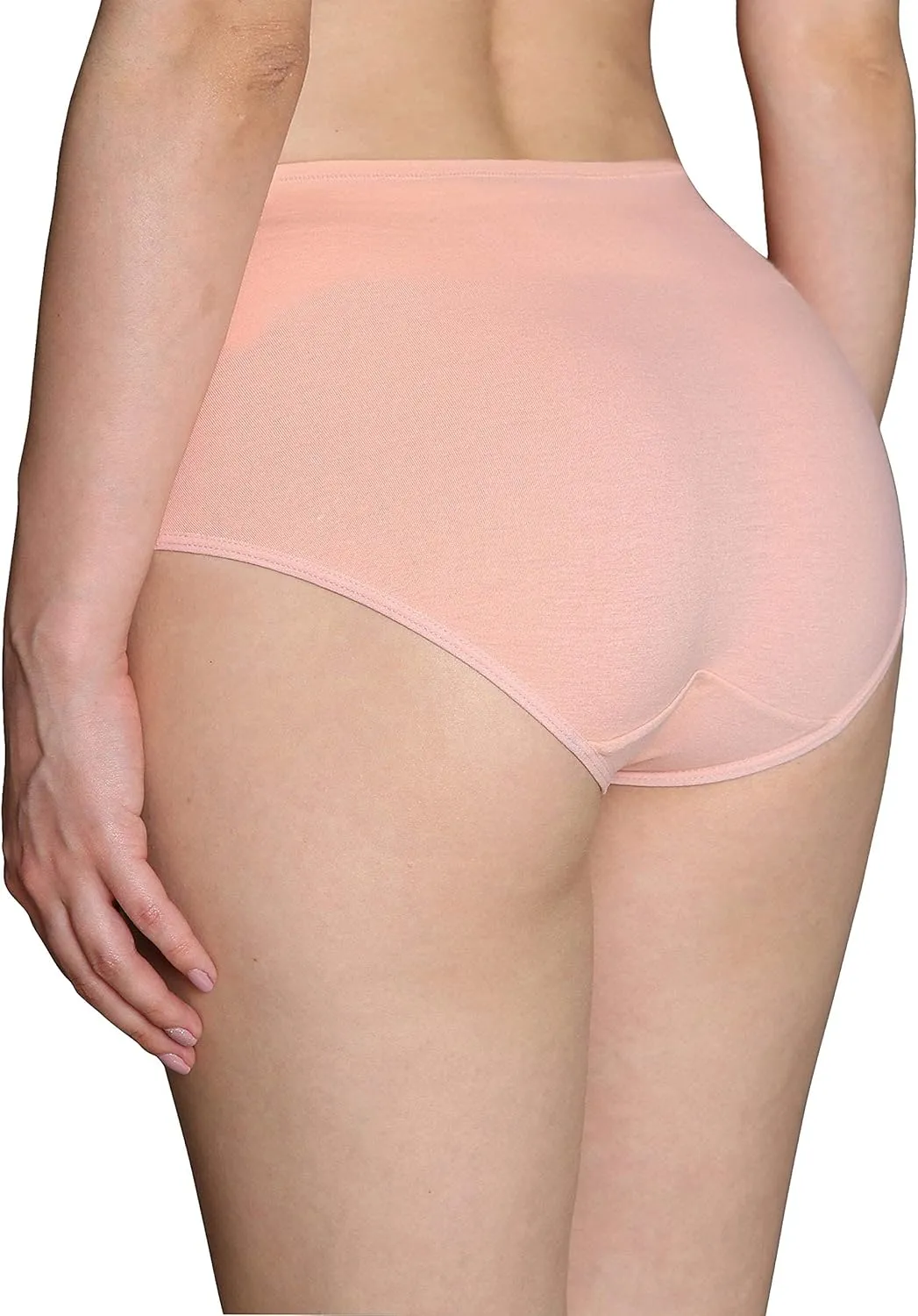 UMMISS Womens Underwear,Cotton High Waist Underwear for Women Full Coverage Soft Comfortable Briefs Panty Multipack