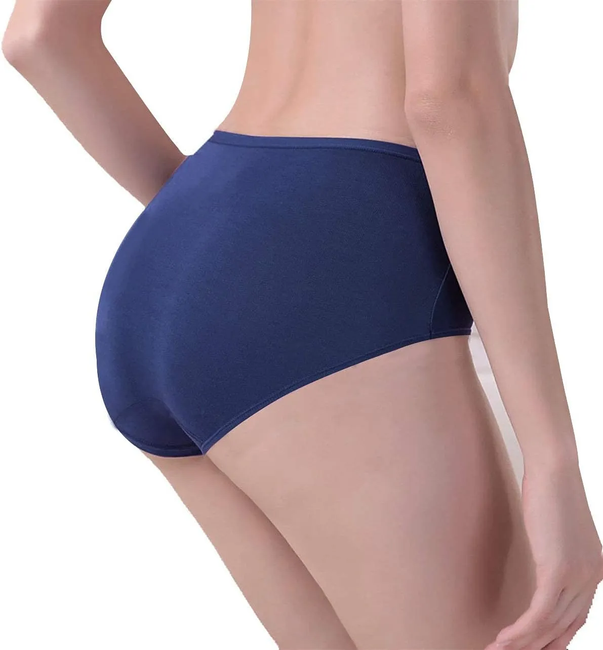 UMMISS Womens Underwear,Cotton High Waist Underwear for Women Full Coverage Soft Comfortable Briefs Panty Multipack