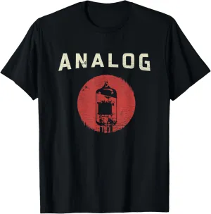 vacuum tube amp analog vintage retro 80's 90's t shirt T-Shirt